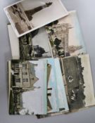 A collection of postcards of Lewes and Brighton and West Sussex
