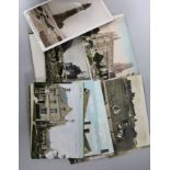 A collection of postcards of Lewes and Brighton and West Sussex