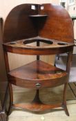 A corner washstand H.114cm