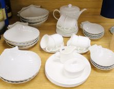 A collection of Wedgwood "Nantucket" pattern dinnerware