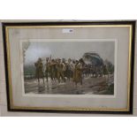 J.C. Dollman colour print Tipperary signed in pencil 44 x 71cm