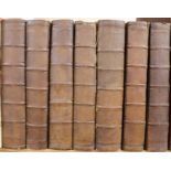 Jonson, Ben - The Works, collected by Peter Whalley, 7 vols, calf (scuffed), text foxed L.1756