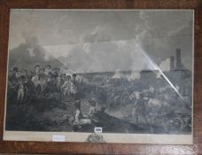 Bromley After De Loutherbourg,engravingThe grand attack on Valenciennes56 x 78cm