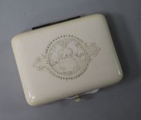 Ivory card case