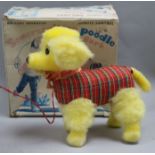 A Japanese poodle toy