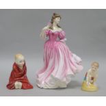 Three Royal Doulton figurines