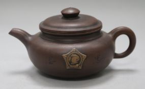 A Chairman Mao Yixing teapot