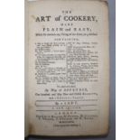 [Glasse, Hannah] - The Art of Cookery Made Plain and Easy, calf, 8vo, replaced endpapers, London