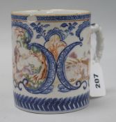 A Chinese tankard (a.f.)