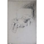 Eileen A. Sopertwo etchingsConvalescence and Swingingboth signed in pencil14 x 9.5cm & 10.5 x 18.