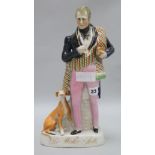 A Staffordshire figure of Sir Walter Scott