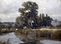 § Campbell Archibald Mellon (1878-1955)oil on panelSturry, June Morning8.5 x 11.5in.