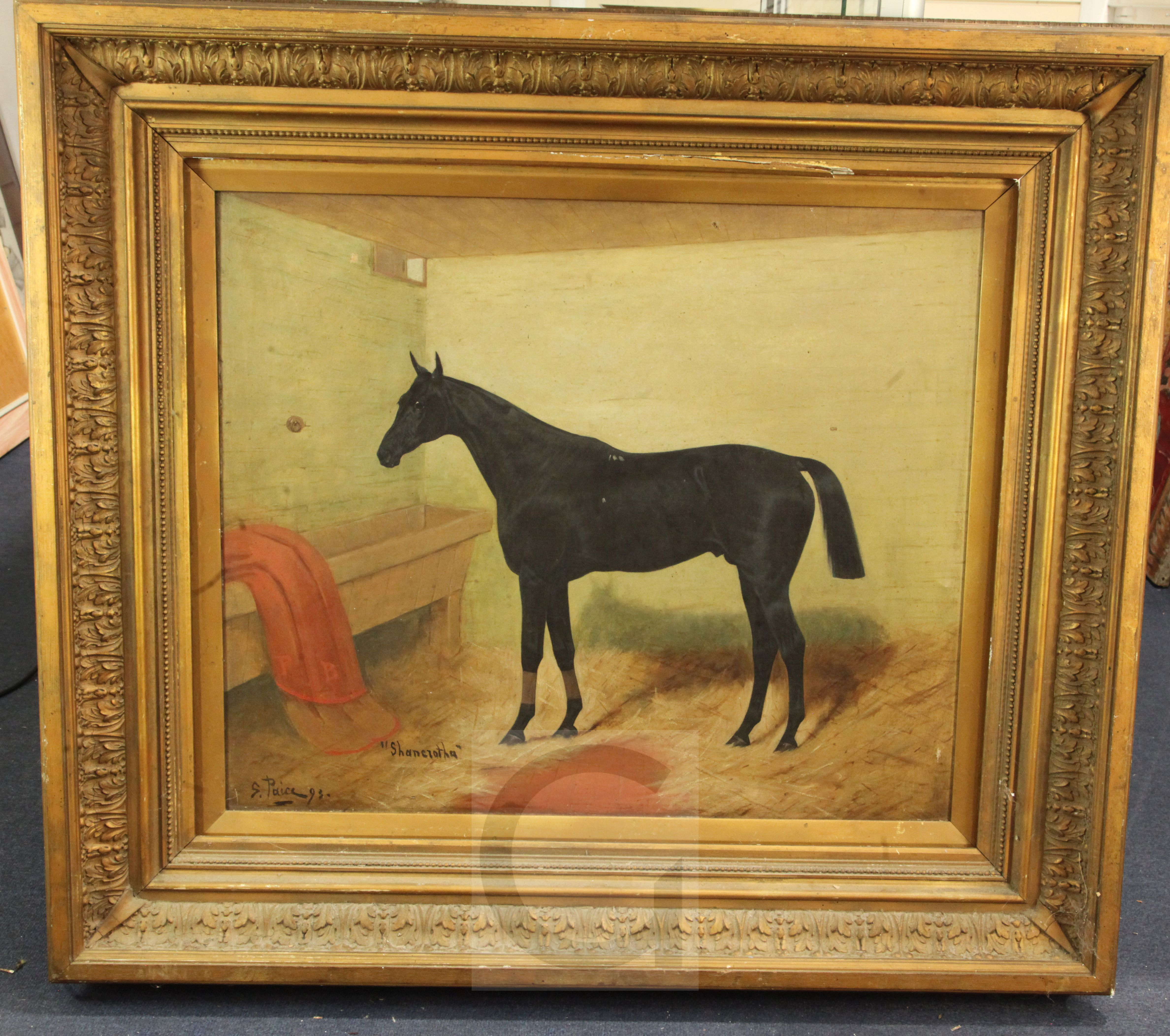 George Paice (1854-1925)oil on canvasShancrotha - Winner of The Manchester Cupsigned and dated '93 - Image 2 of 3