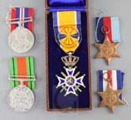 A rare Chief Cypher Officer 21st Army medal group to Lt. Col. Henry Colley, comprising 1939-45 star,