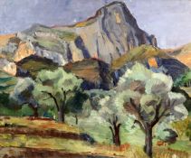 § Joseph Berges (1878-1956)oil on canvasOlive trees at Mont St Victoiresigned and dated '3924 x