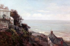 Alfred de Breanski (1852-1928)oil on canvasThe Streets of Clovellysigned and titled verso20 x 30in.