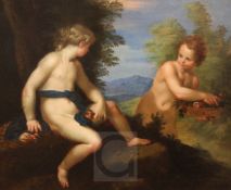 Follower of Francois Boucher (1703-1770)oil on canvasVenus and Cupid20.5 x 24.5in.