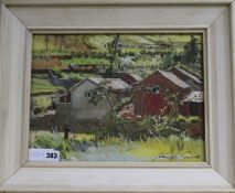 John Strickland Goodall (1908-1996)watercolourGran Canariasigned, National Society label verso10.5 x