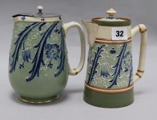 Two James Mcintyre jugs