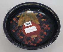 A Moorcroft pomegranate bowl