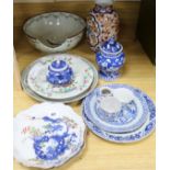 A quantity of Chinese and Japanese ceramics