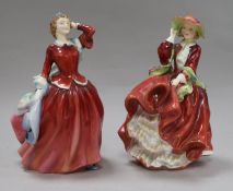 Two Royal Doulton figures