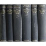 Churchill Winston S. - "The Second World War", 1st edition, 6 vols, 8vo, cloth, Cassell & Co.,