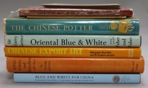 A collection of books of Chinese ceramics