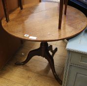 An early George III tripod table, W.78cm