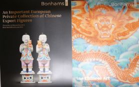 A group of Bonhams Chinese and Japanese Art catalogues