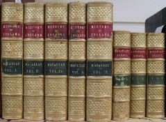 MACAULAY, History of England, vols I-V, 1852-1961 and Essays, vols I-III, 1853, pub. Longman, Green,