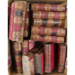 A collection of French leather bindings