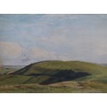 English SchoolwatercolourView of the Sussex Downs31 x 43cm