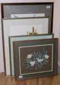 W. V. Franklin'Her Majesty', signed and five other original watercolours of orchidslargest 21 x