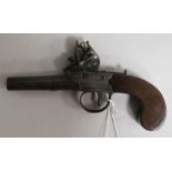 JN & George B Jones, London. A flintlock pistol