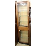 A shop display cabinet, W.58cm