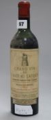 A bottle of Chateau Latour 1955