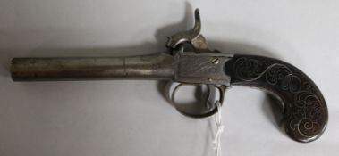 A Stanton London percussion pistol