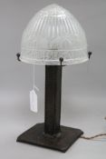 An Edgar Brant style table lamp