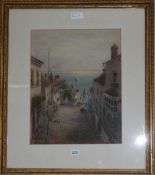 Henry Gibson Duguid (1805-1860)oil on panelSottish city scene29 x 36cm