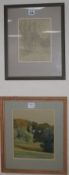 Charles Knight (1901-1990)2 watercolours'A glimpse of Arundel Park' and 'Sussex Beaches'one