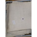 A collection of coarse French provincial sheets