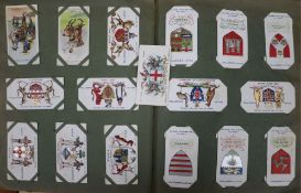 A collection of cigarette cards