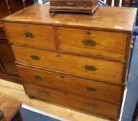 A military campaign chest W.107cm