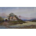 Edgar John Varley (1839-1888)pair of watercoloursRustic landscapes15 x 25cm