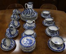 A Booths Real Old Willow tea and dinner service