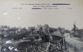 200 (approx) topographical postcards, mostly of Gibraltar and World War I, censor processed
