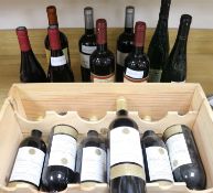 Seven bottles of Chateau Lamartine, Cotes de Castillon, 2000 and nine other assorted wines including