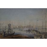 John William BracebridgewatercolourAntwerp, from an album dated 18277 x 10.5in.