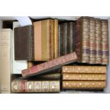A box of books relating mainly to poetry, including Byron, Masefield, etc.